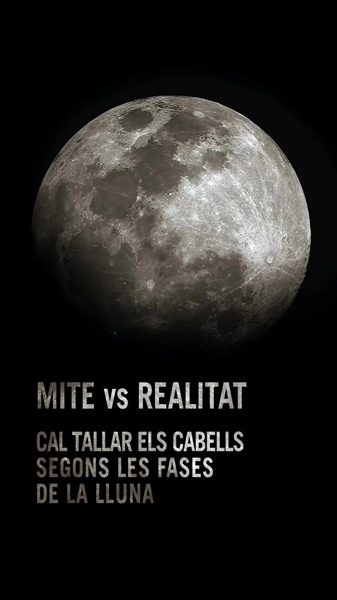 LeLook Peluqueria Sabadell - Mito vs. Realidad: hay que cortar el pelo segun la fase de la Luna?